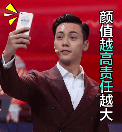 颜值越高责任越大gif陈伟霆gif