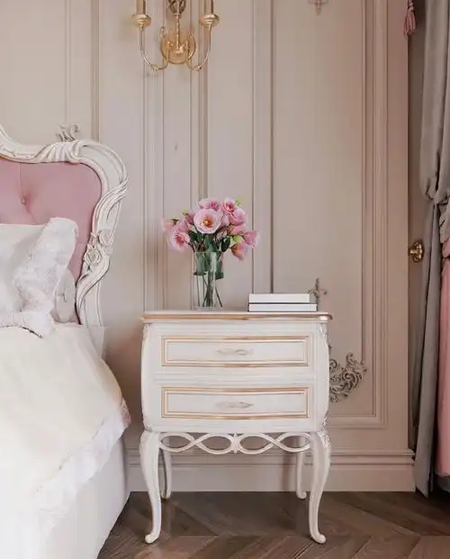 家居设计##卧室装修灵感库#粉色仙女卧室,法式宫廷公主房.