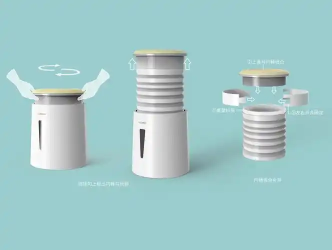 创意垃圾桶设计,垃圾桶设计,生活用品