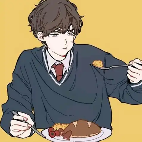吃货男生头像可爱暖男