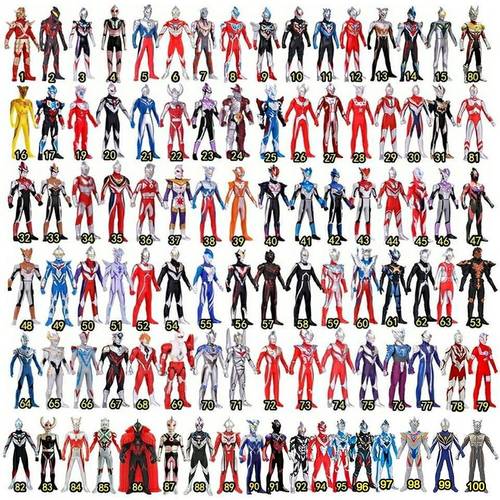 神秘四奥软胶奥特曼可动橡胶硅胶人偶玩具奥特诺亚雷杰多赛迦