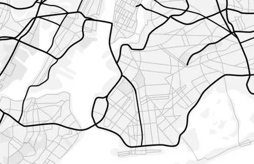 城市街道地图矢量图形素材 vector city street maps