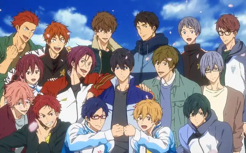 free! 男子游泳部 tv 剧场版 ncop ed pv(蓝光1080p)