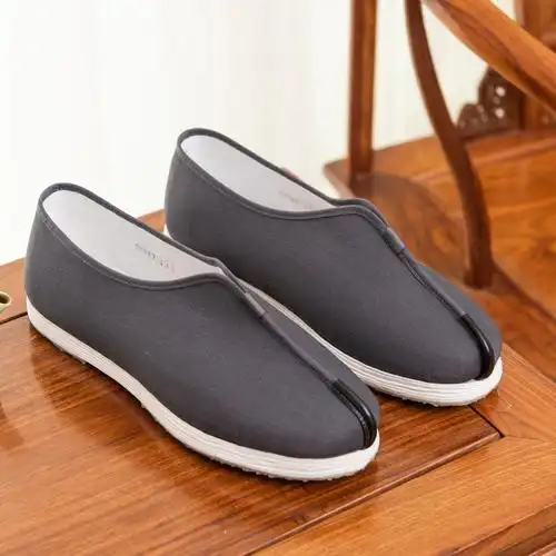 老北京布鞋男士鞋千层底僧鞋日常休闲防滑耐磨中国风和尚鞋一脚蹬