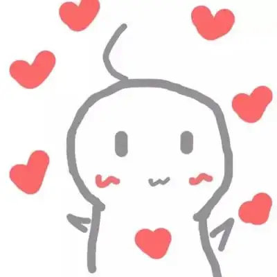 可爱呆萌卡通微信头像 你知不知道我好喜欢你