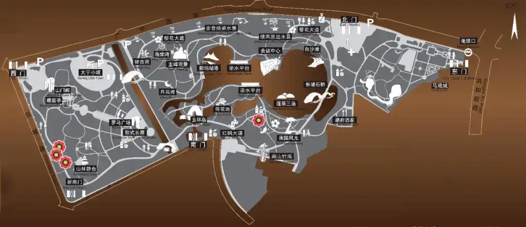 大宁公园腊梅已上线来感受这份冬日限定小美好