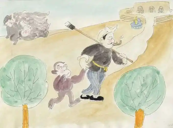 童话:毛野人的故事