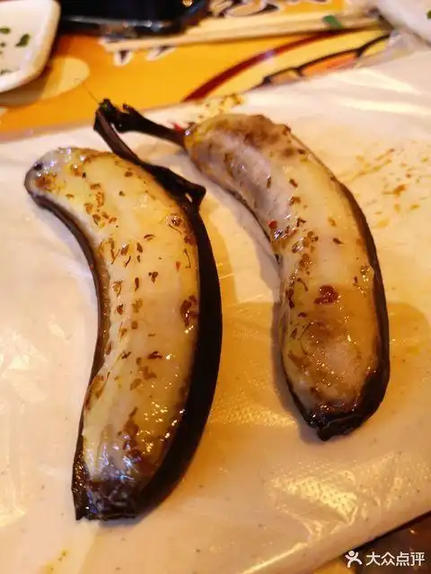 烤香蕉图片