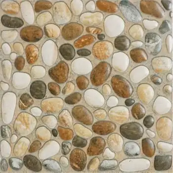 仿古鹅卵石地砖300x300防滑户外花园砖 阳台庭院卫生间拼花地砖