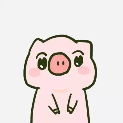 卡通版可爱小猪头像