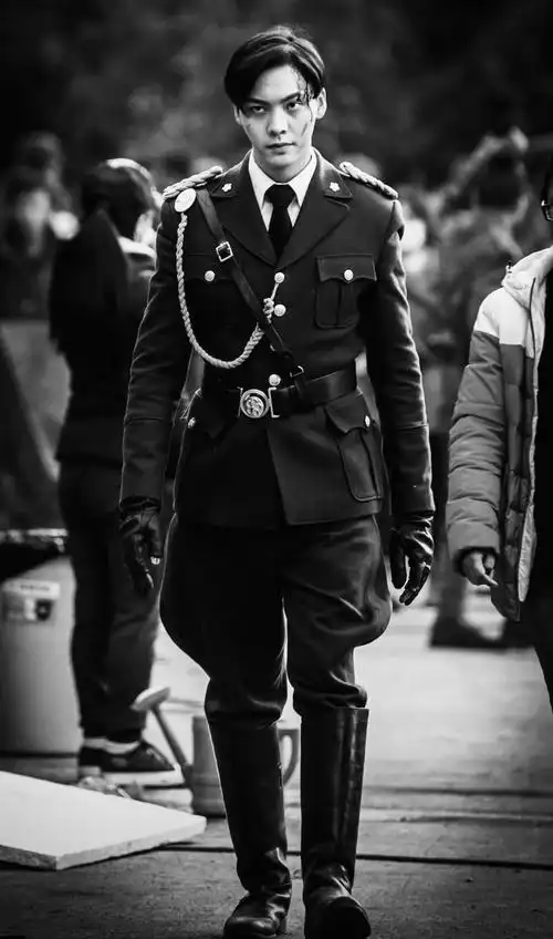 陈伟霆军装一穿"佛爷味"就来了,他在2025年新剧《九门》中将再次饰演"