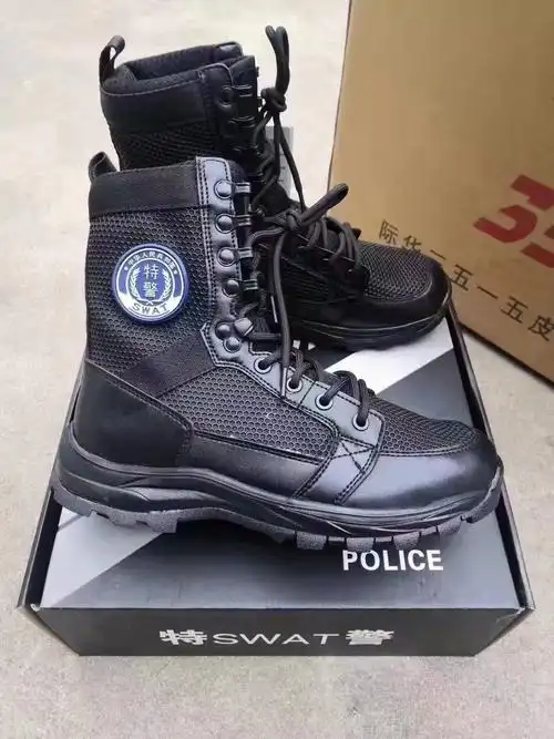 丽江警察专用夏凉作战靴子