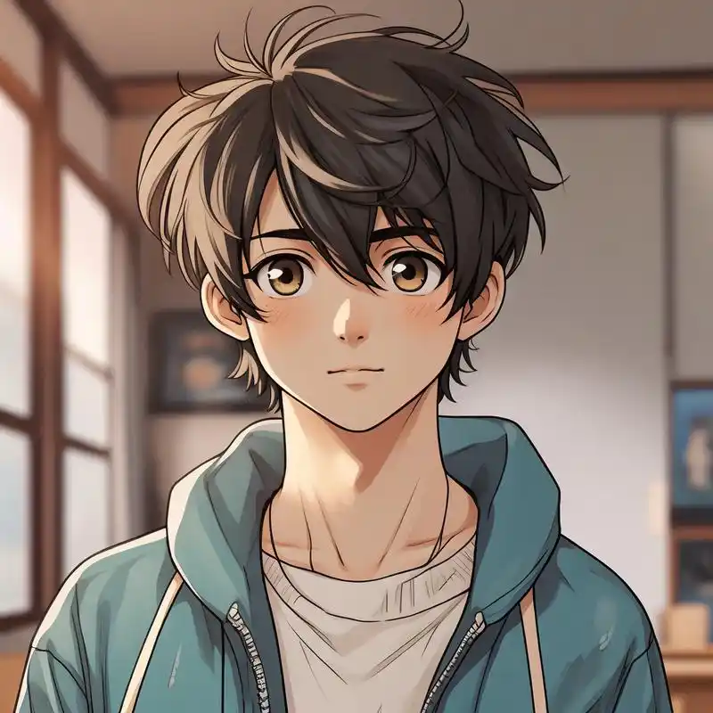 动漫男生头像05呆萌又可爱!