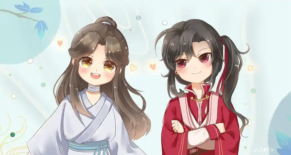 天官赐福q版同人小合影