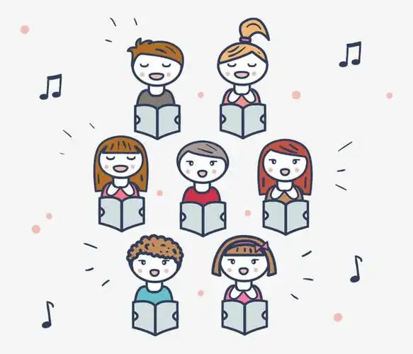 关键词 : 音乐,儿童,卡通素材,免费png素材,合唱