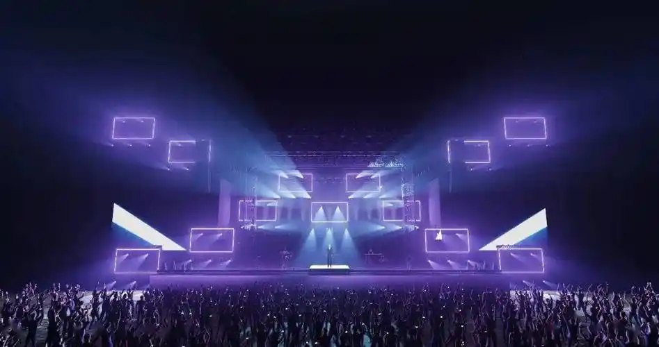 演唱会现场先睹为快↓↓汕尾迎来了第一场演唱会!