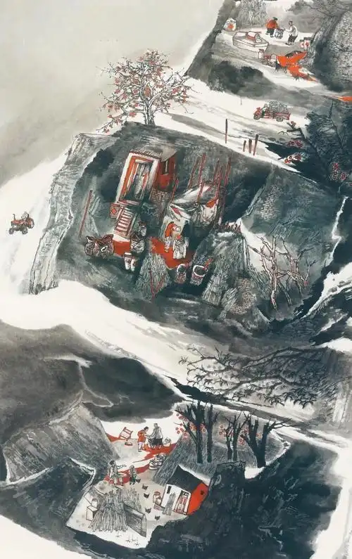 全国美展山水画作品选