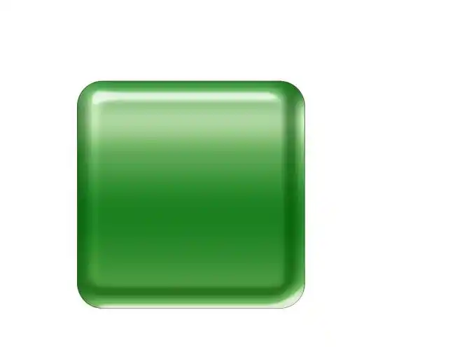 并把按钮p成圆角正方形,圆角的弧度如