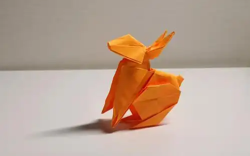 折纸实拍折纸视频教程中国十二生肖的小兔子折纸