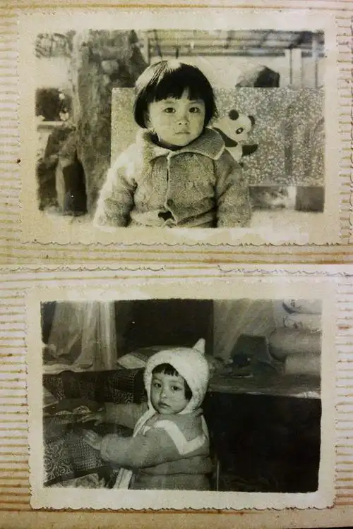 小时候的照片儿们