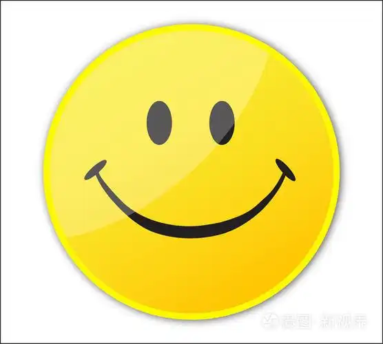 矢量经典的"有美好的一天"微笑面对