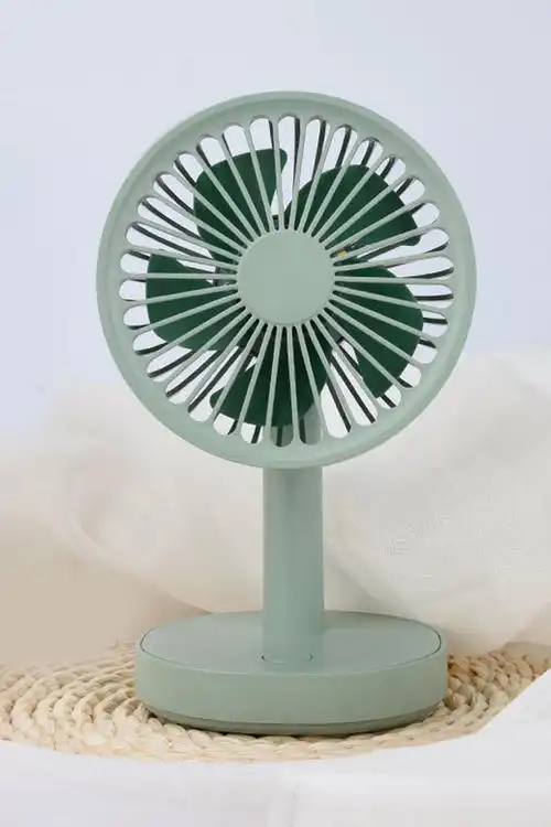 小风扇迷你小型摇头宿舍办公室台式电扇静音学生便携充电