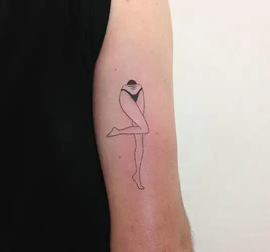 一些有趣又简单的手臂小纹身图集