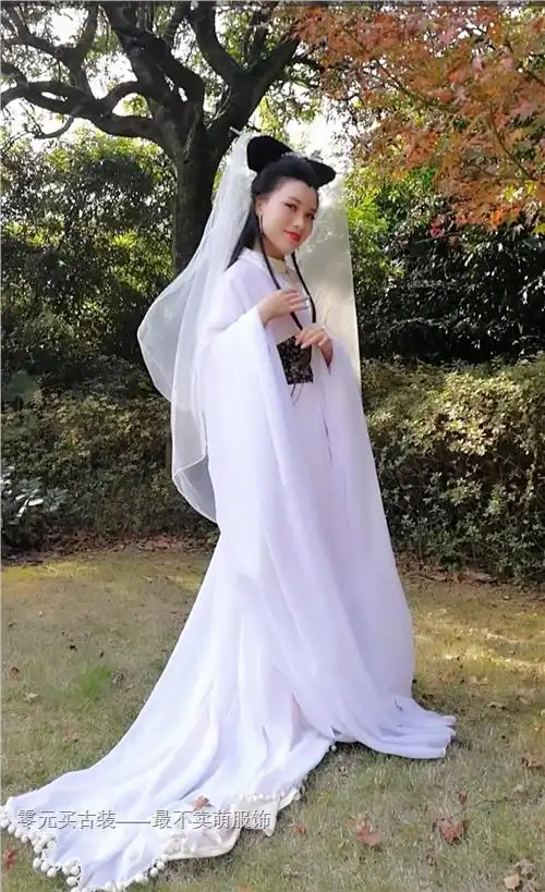 cos白素贞古风动漫人物