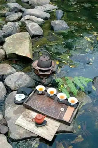 户外茶席欣赏!这才是喝茶的风景!-搜狐