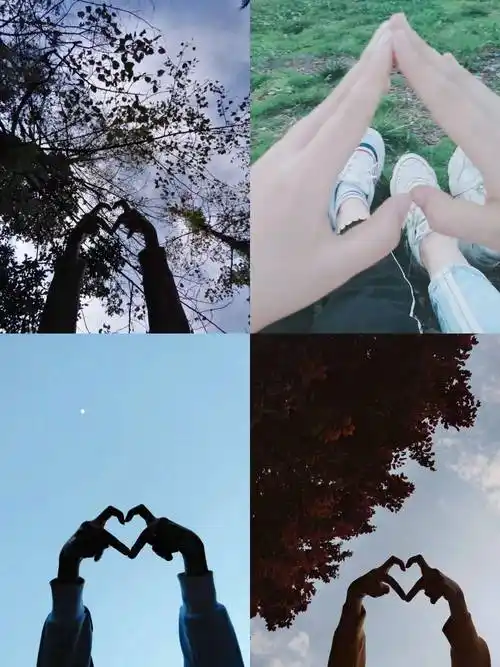 100张比心照青岛农大新年的第一篇推送来了