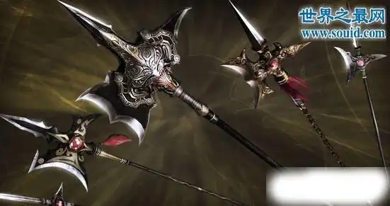 吕布的武器,其实只是普通的矛(不是方天画戟)