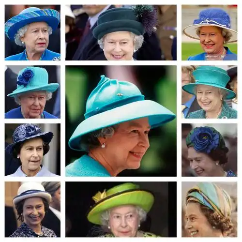 原创英国女王帽子大全