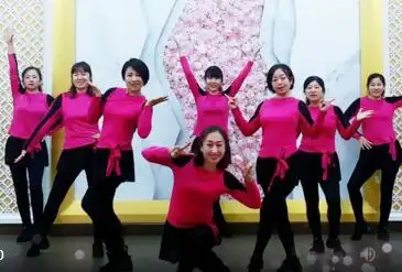 大庆杰克广场舞《夜之光》8人变队形版 背面演示及分解教学 编舞舞