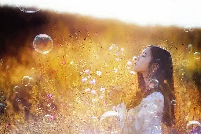 唯美意境优雅女生美图