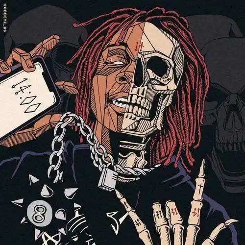 qq头像欧美街头嘻哈风 - 海绵宝宝卡通头像!