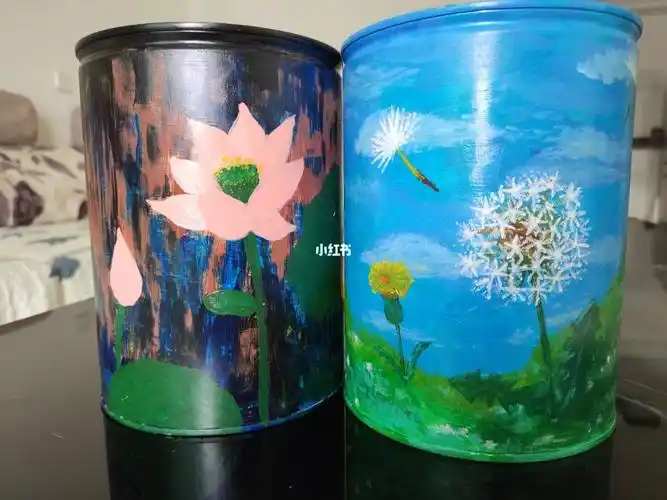 奶粉桶和扭扭棒