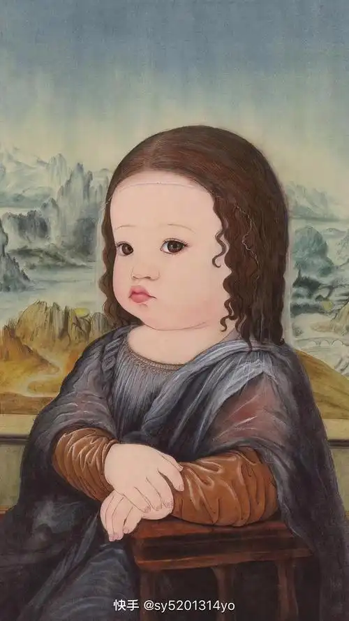 蒙娜丽莎可爱