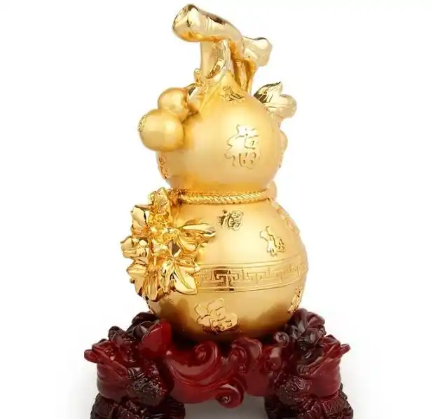 葫芦的寓意为福禄吉祥,大年初一葫芦压窗台,财源滚滚来