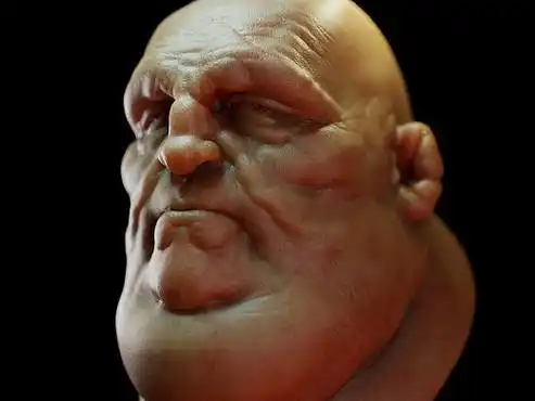 zbrush人物雕刻练习_拳击手