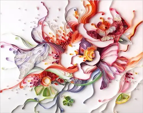 完美的剪纸艺术拼贴画