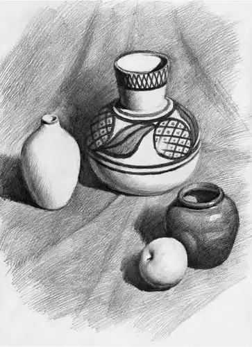 如何画好素描静物