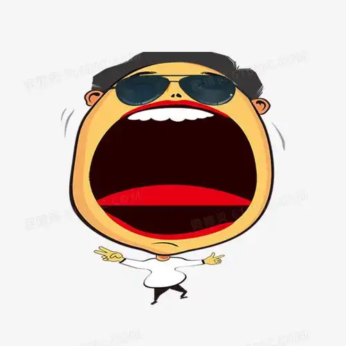 大嘴巴卡通人物