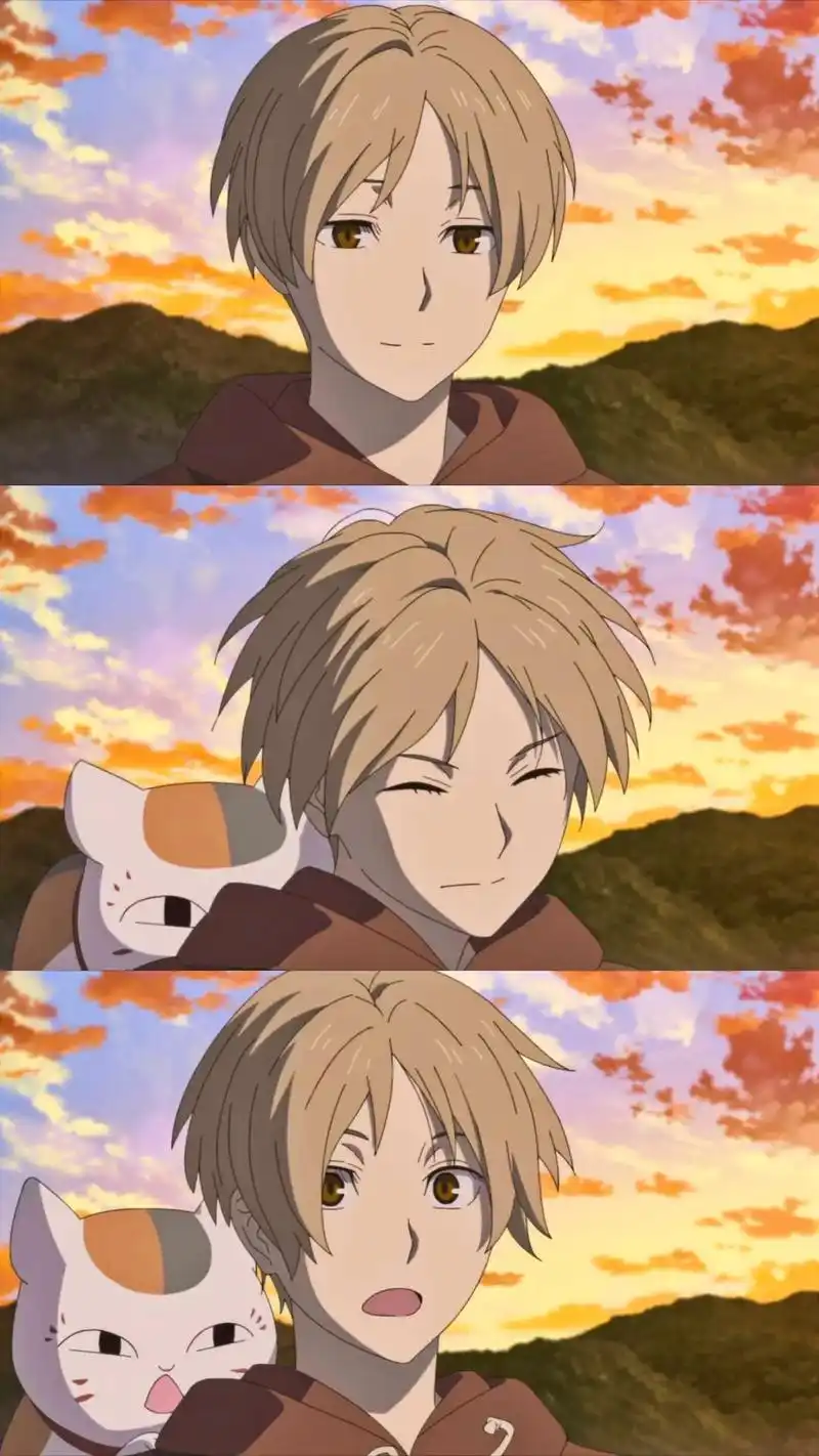 壁纸/夏目友人帐第七季.自截修,拿图吱吱 #夏目友人帐第七季