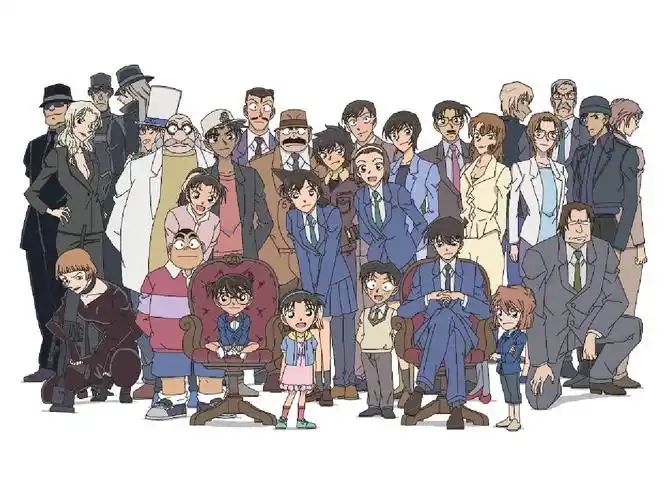 名侦探柯南#柯南全家福