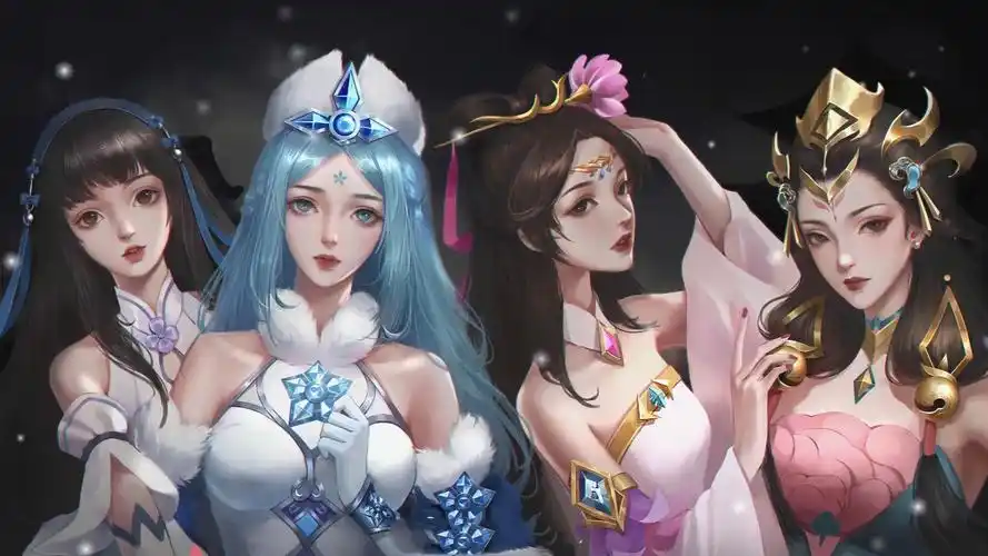 四美西施王昭君貂蝉杨玉环