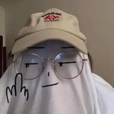 蒙头戴眼镜的沙雕头像高清搞笑的头顶一块布戴墨镜照片头像