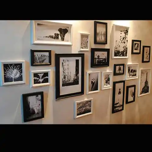 20框黑白相框墙 相片墙 创意照片墙组合 ajh180 - 京东触屏版