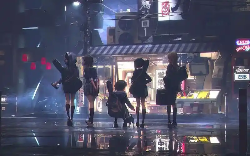 wallpaper engine壁纸:轻音少女