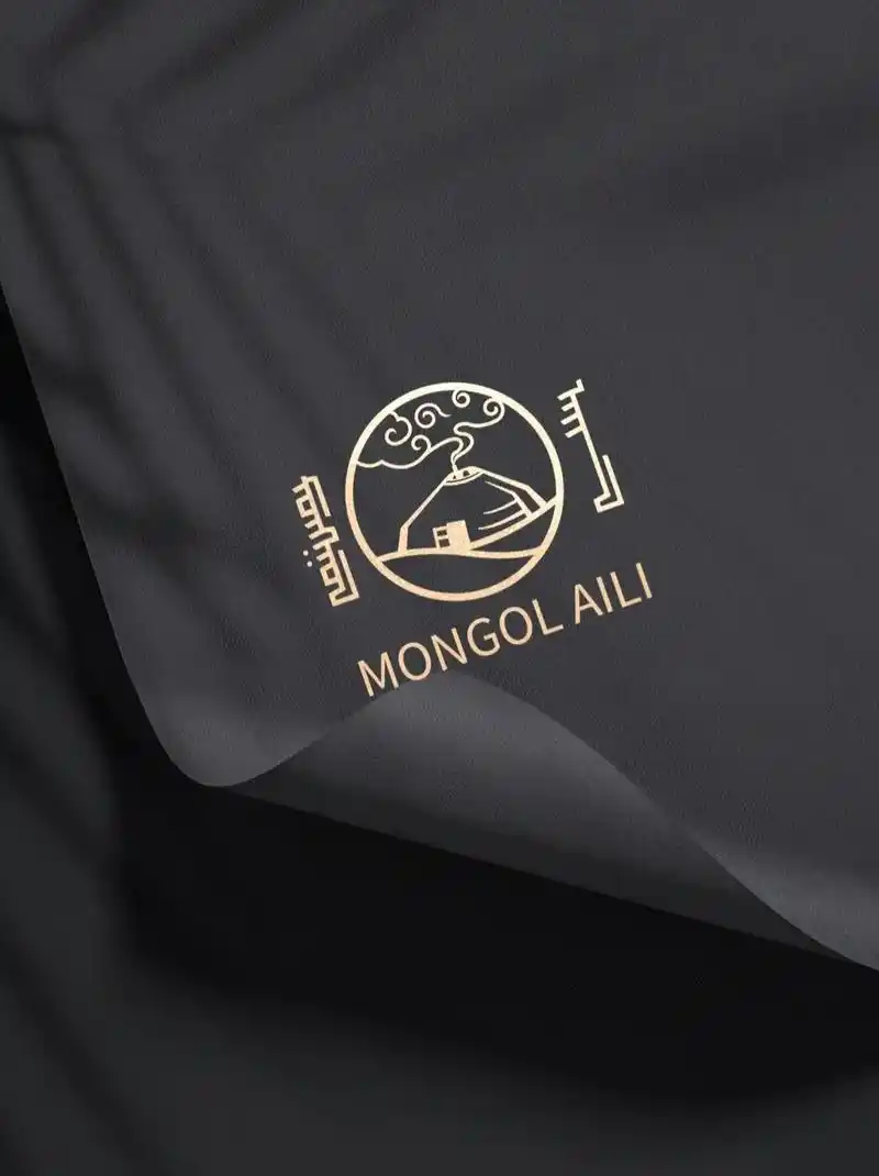 蒙古元素logo#logo设计 #原创 - 抖音