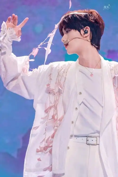 丁程鑫的舞台静态图怎么可以这么灵……__财经头条